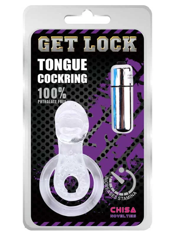 Get Lock Titreşimli Dilli Penis Halkası ürün görseli