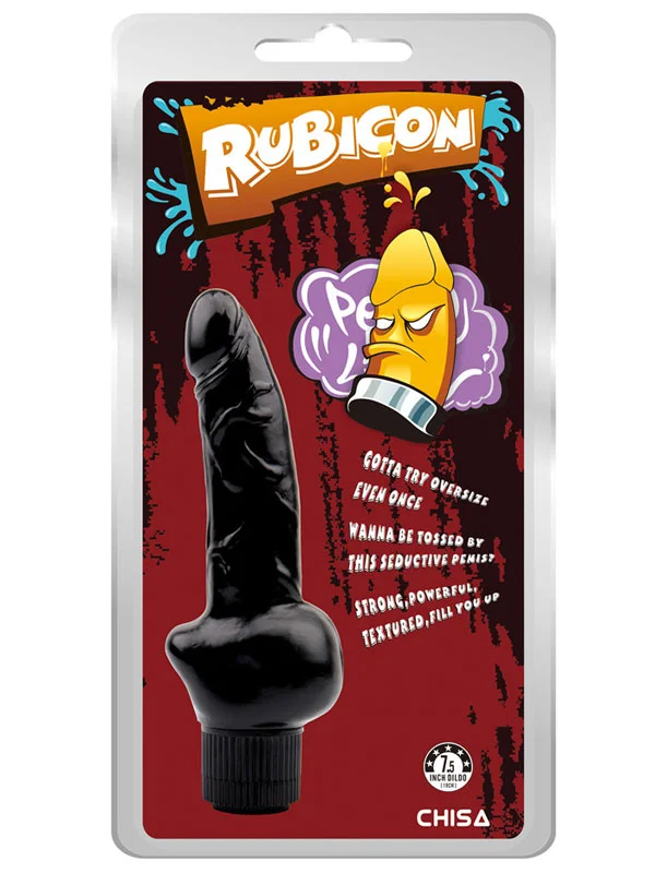 Rubicon Gerçekçi Zenci Vibratör - 19cm ürün görseli