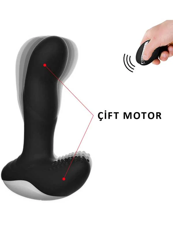 Kumandalı Parmak ve Gıdıklama Fonksiyonlu Vibratör ürün görseli