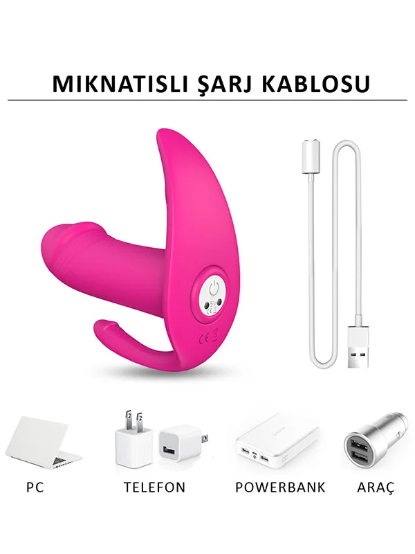 Didi G-Noktası ve Klitoris Emiş Özellikli Kumandalı Vibratör ürün görseli