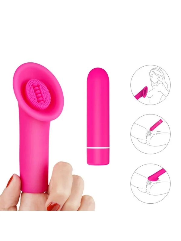 Tırtıklı Yüzey Klitoris Uyarıcı Mini Vibratör ürün görseli