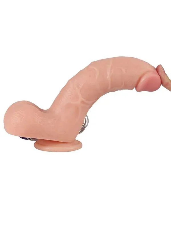 Adam Vibrating Realistik Vantuzlu Titreşimli Dildo 21 cm ürün görseli