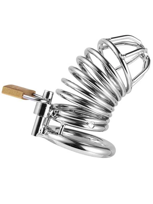 BDSM Paslanmaz Çelik Penis Kafesi ModelNo3