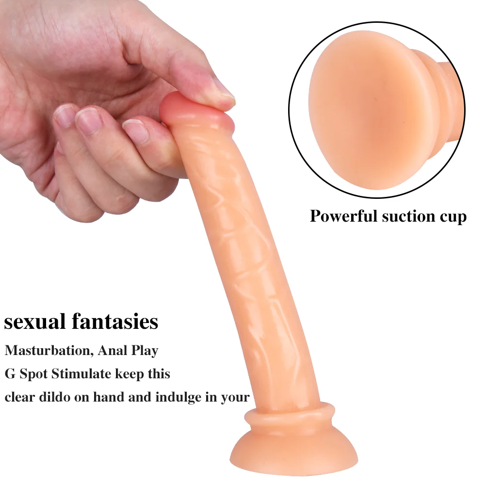 15CM Testissiz Gerçekçi Anal Dildo ürün görseli