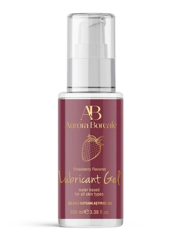 Aurora Boreale Çilek Aromalı Kayganlaştırıcı Jel 100 ML