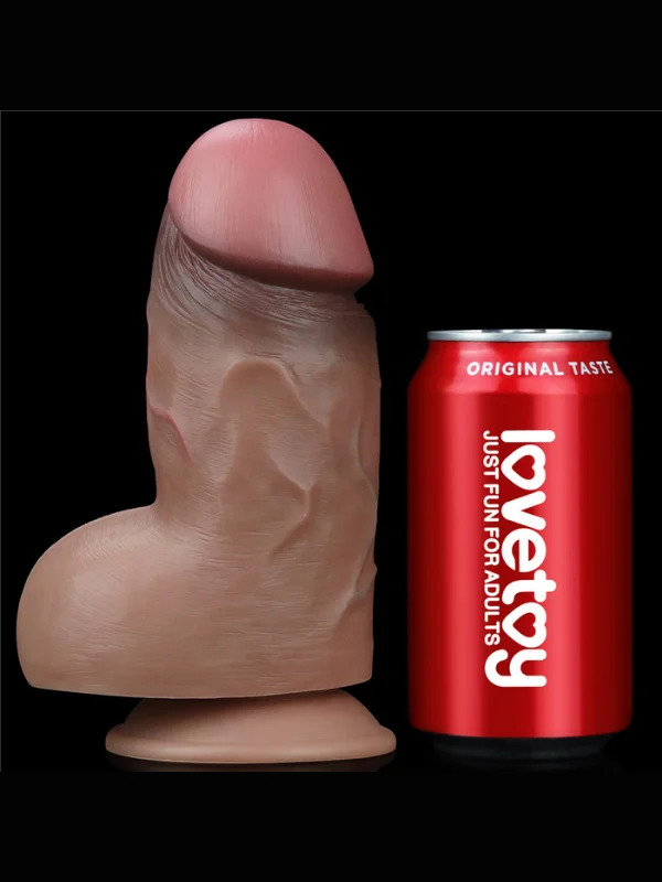7.0 İnç Dual Layered Platinum Silicone Cock ürün görseli