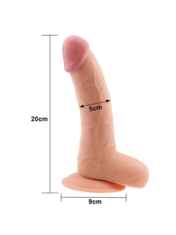 8.8 İnç The Ultra Soft Dude Dildo ürün görseli