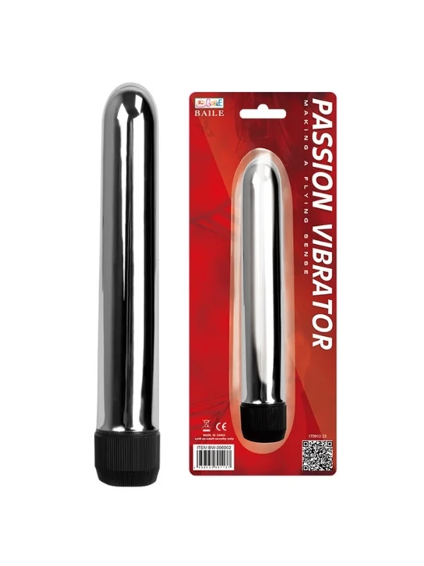 Passion Vibrator Çelik Görünümlü Vibratör ürün görseli