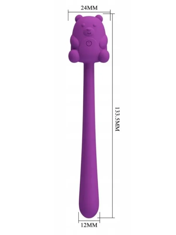 Cute Bear Flirting Stick Vibratör ürün görseli