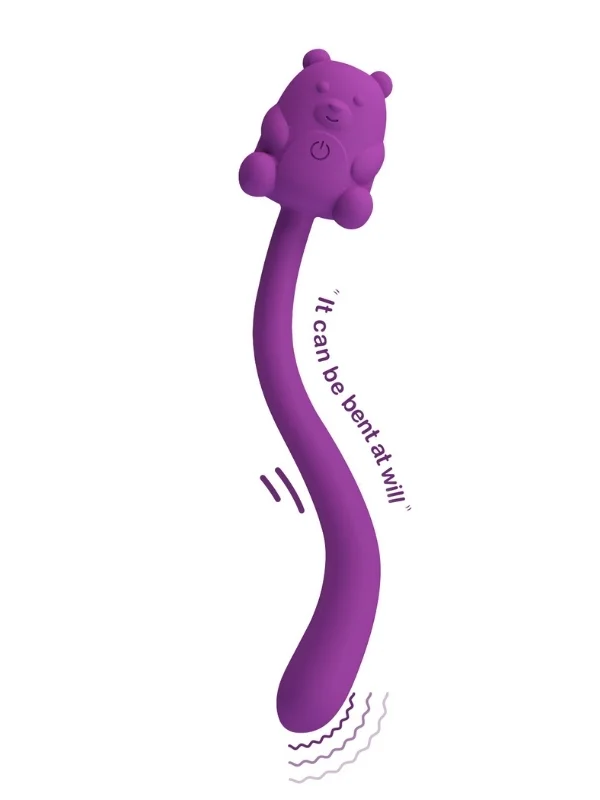 Cute Bear Flirting Stick Vibratör ürün görseli