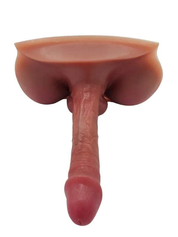 Gerçekçi Yarım Vücut Dildo 19 CM ürün görseli