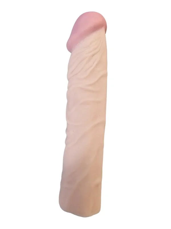 Gerçekçi Penis Kılıfı Et Dokusunda 19 cm ürün görseli