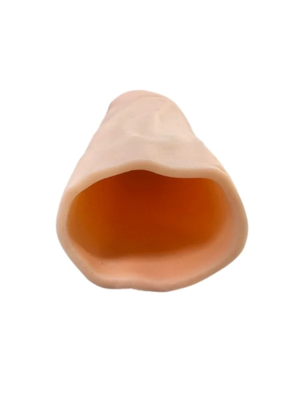 Gerçekçi Penis Kılıfı Et Dokusunda 19 cm ürün görseli