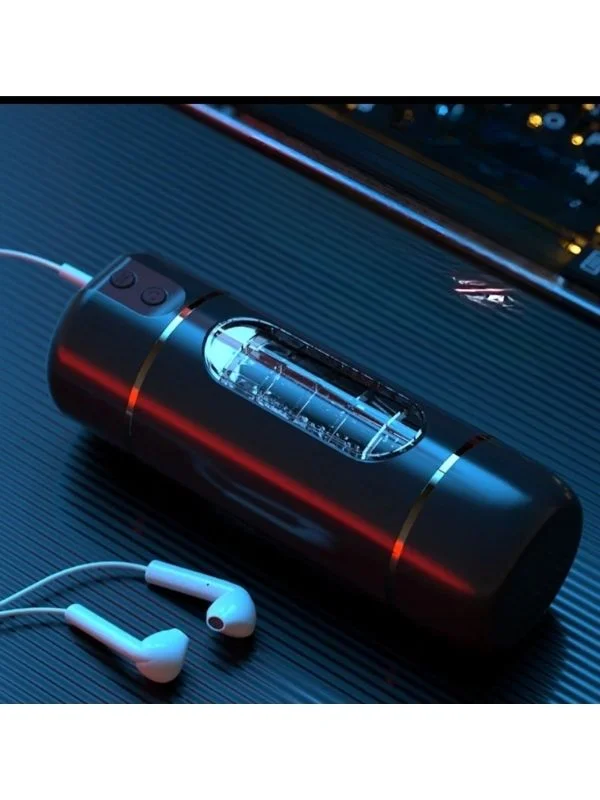 USB Şarjlı 10 Mod Titreşimli Sesli Mastürbatör ürün görseli