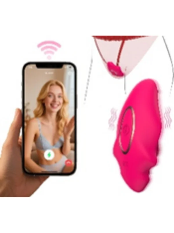 App Kontrollü Giyilebilir Titreşimli Vibratör — Uzaktan Kumandalı, İç Çamaşırı Uyumlu Tasarım