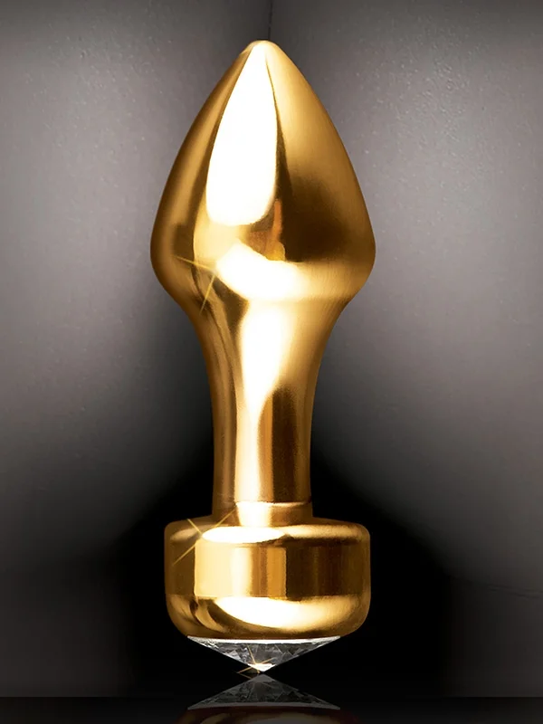 Mini Taşlı Metal Anal Plug ürün görseli