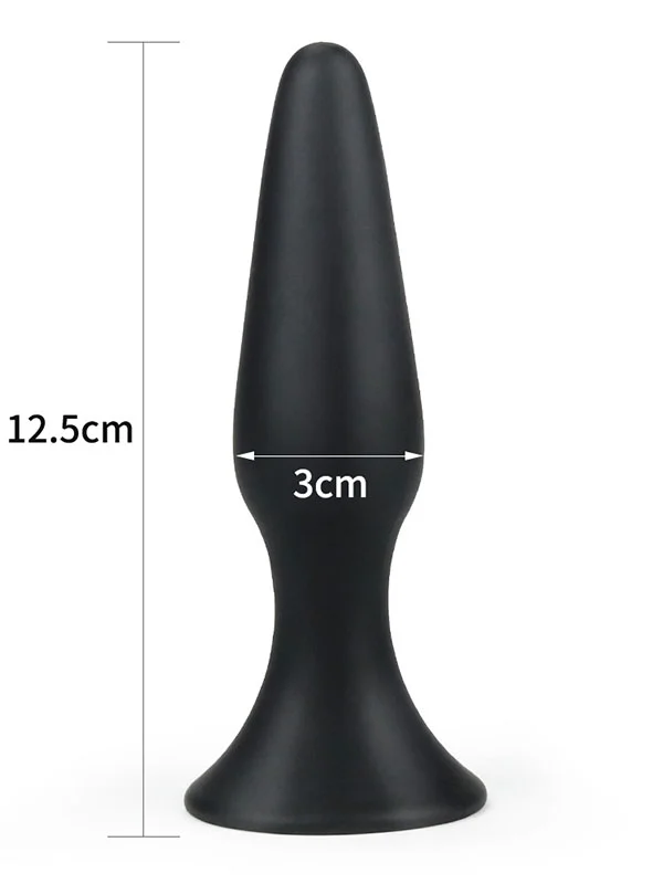 LoveToy Silicone Anal Plug L 12.5 cm ürün görseli