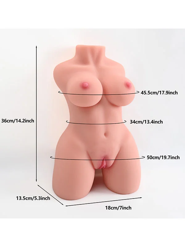 Yarım Vücut Mastürbatör 3.3 kg ürün görseli