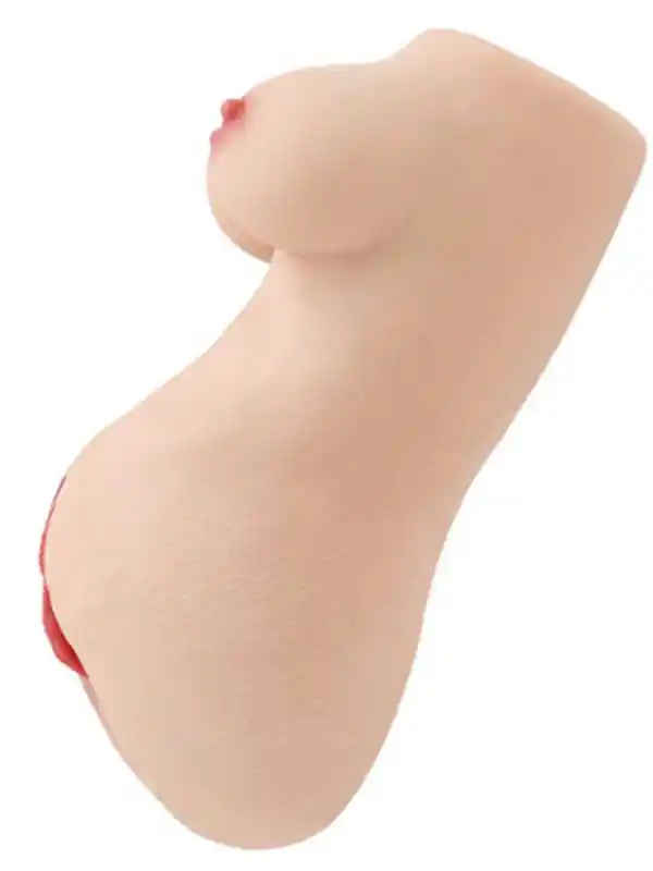 Göğüslü Anal ve Vajinal Çift Girişli Mastürbatör ürün görseli