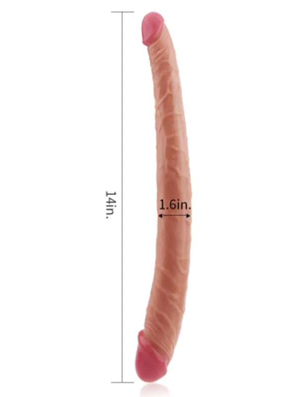 LoveToy Çift Başlı Dildo 36 cm ürün görseli