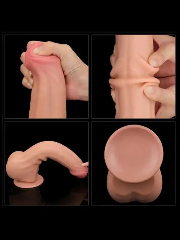 Dual Layer Çift Katmanlı Dildo 29 cm ürün görseli