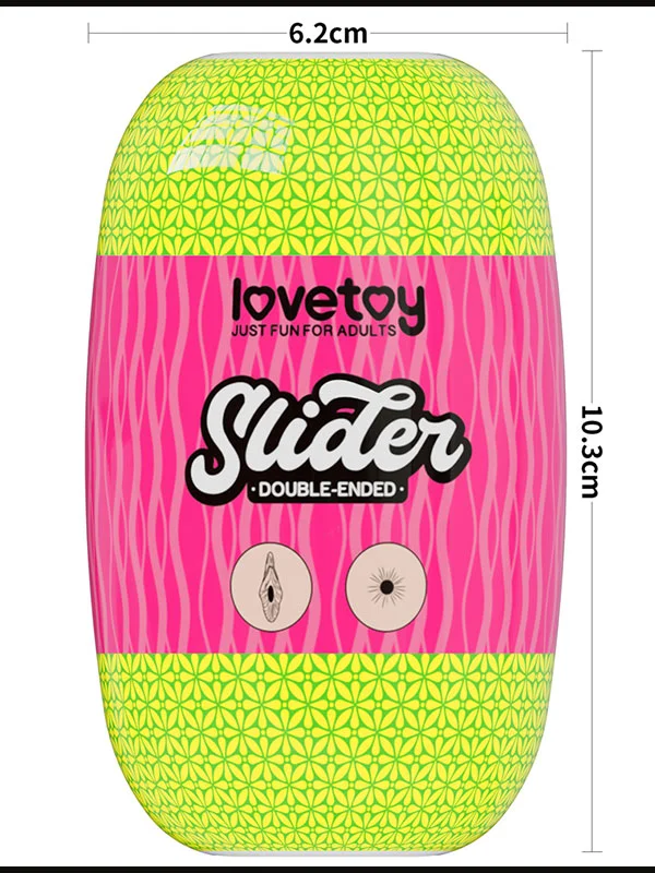 LoveToy Slider Double-Ended Anal ve Vajina Mastürbator ürün görseli