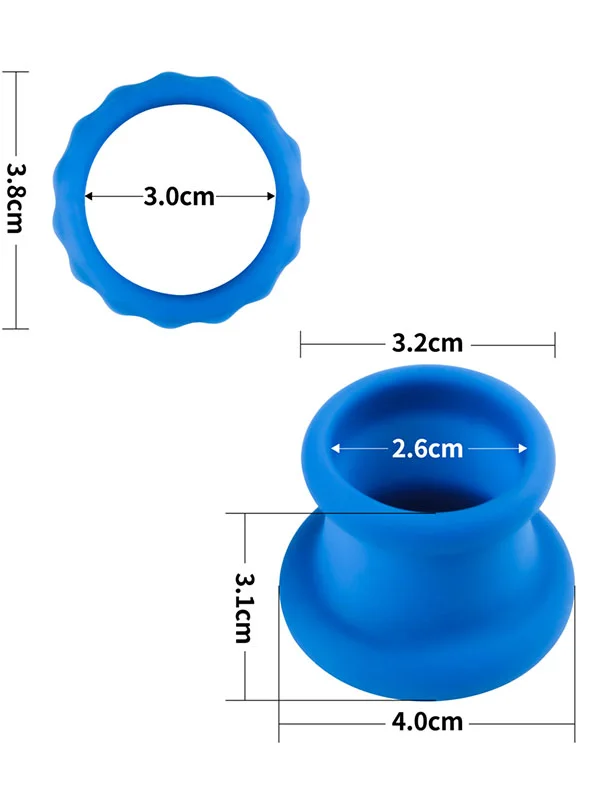 Pinnacle Pro Twin Flex Stretcher Penis ve Testis Halkası ürün görseli