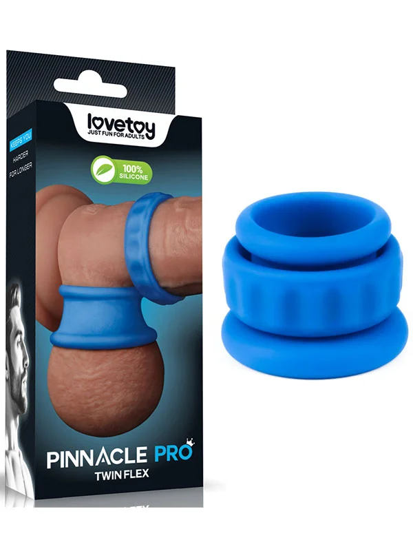 Pinnacle Pro Twin Flex Stretcher Penis ve Testis Halkası ürün görseli