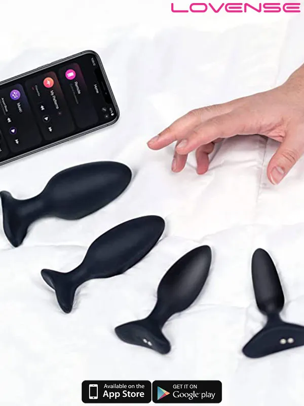 Lovense HUSH 2 Anal Plug 1.5" App Controlled ürün görseli