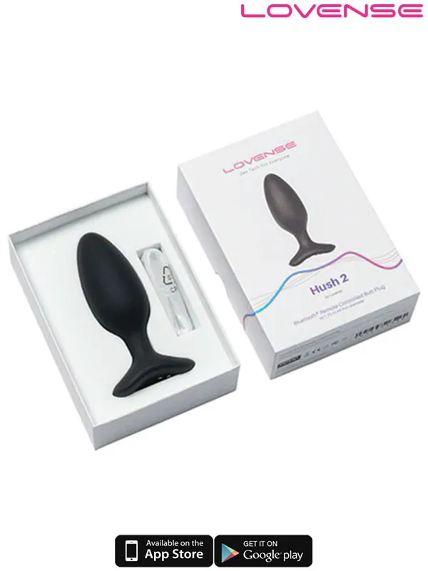 Lovense HUSH 2 Anal Plug 1.75" App Controlled ürün görseli