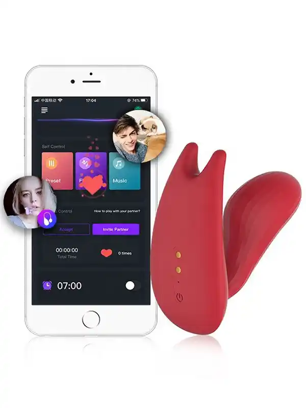 UMI Telefon Kontrollü Çiftler İçin Giyilebilir Vibratör ürün görseli