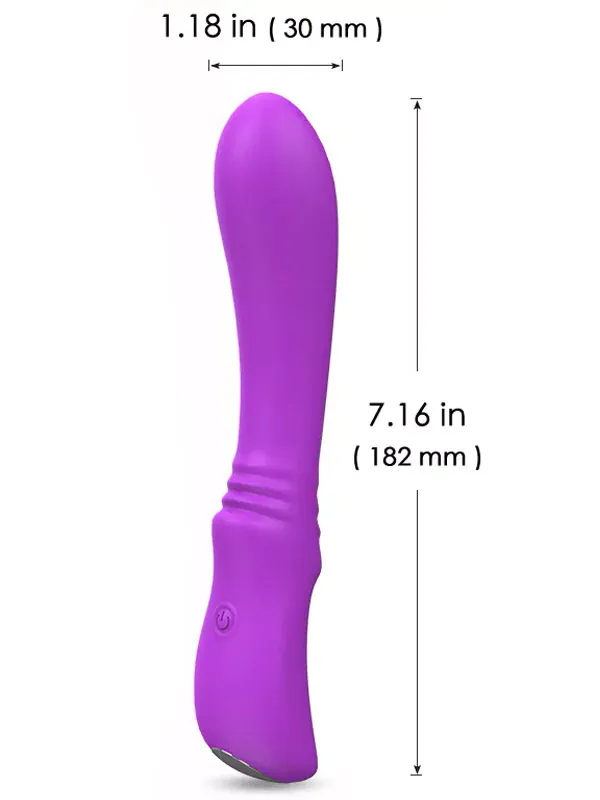 Esnek Ultra Güçlü Şarjlı Vibratör 18 cm ürün görseli