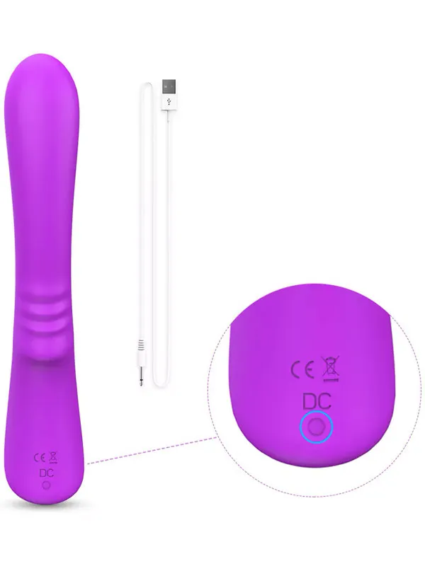Esnek Ultra Güçlü Şarjlı Vibratör 18 cm ürün görseli