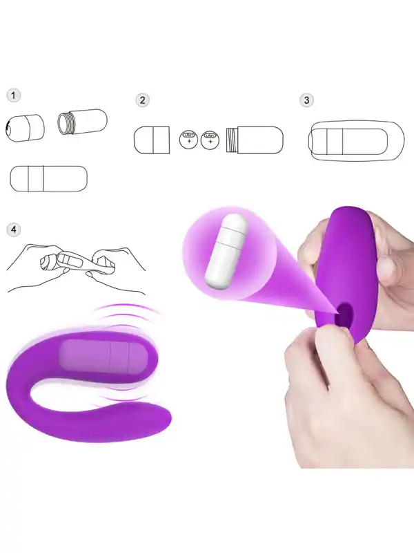 Çiftler İçin Giyilebilir Titreşimli Vibratör ürün görseli
