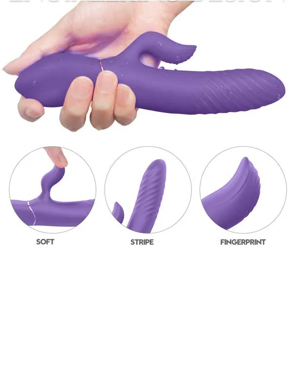 İleri Geri Hareketli Isıtmalı Şarjlı G-Spot Vibratör 21 cm ürün görseli