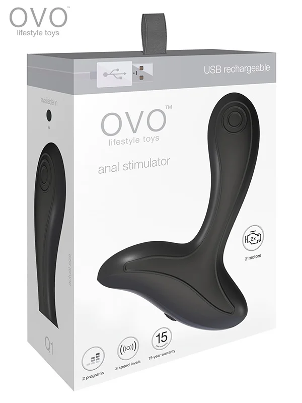 OVO Şarjlı Anal Vibratör Q1 ürün görseli