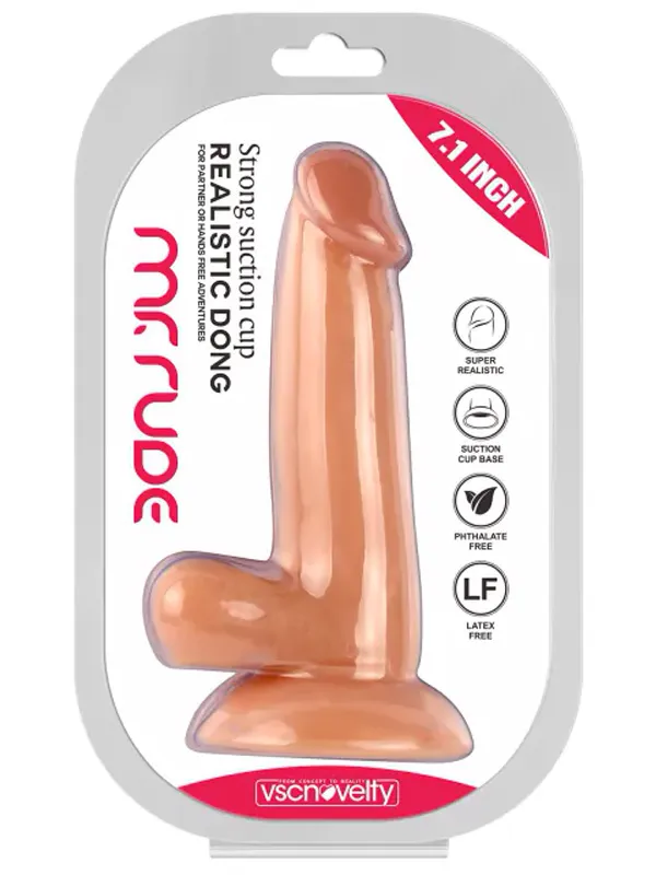 7.1” Realistik Penis 18 cm ürün görseli
