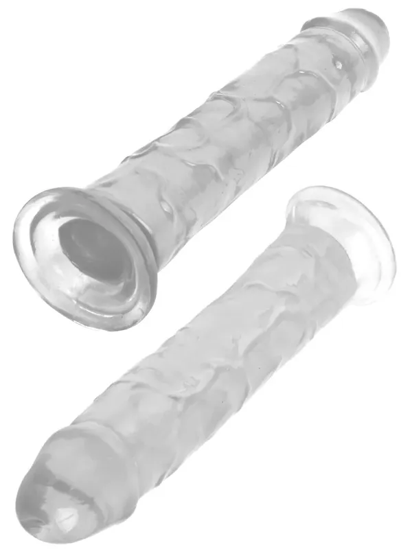 8.5" Realistik Jel Dildo 21.5 cm ürün görseli